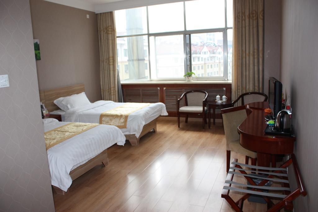 Qingdao Hongyun Jiahe Business Hotel Exterior foto